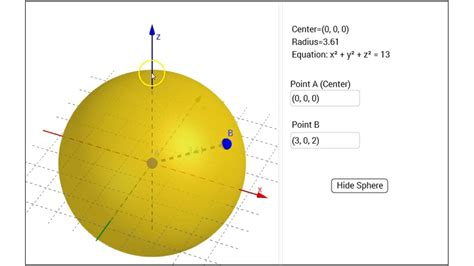 Understanding Equation Of A Sphere Youtube