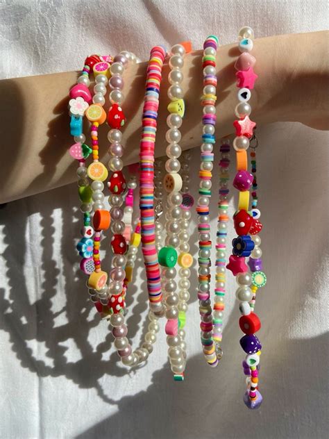 beaded necklace making kits necklace diy beads summer 2021 aesthetic jewellery