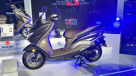 Suzuki Burgman Street 125 Ex Unveiled At Makina 2023