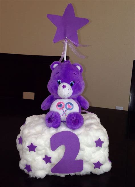 Care Bears Centerpiece For 2nd Birthday Party Share Bear Care Bear