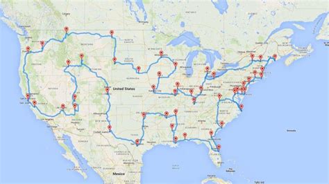 The Ultimate Us Road Trip According To A Data Scientist Curbed
