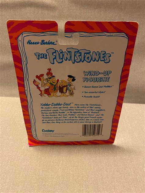 Hanna Barbera The Flintstones Bamm Bamm Wind Up Figurine 1994 Etsy
