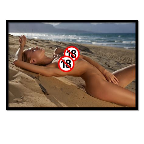 Canvas Photo Wall Art Posters Modern Art Photo Sexy Nude Adult Sexy