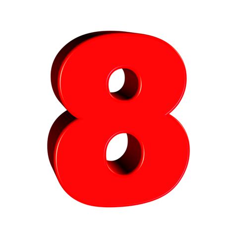 What Color Represents The Number 8