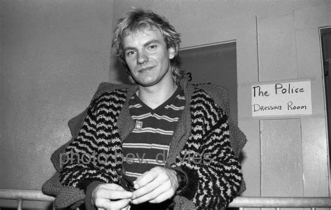 Sting 1980 Sting Musician The Police Band Sting