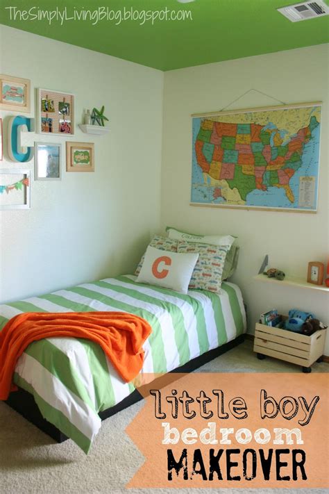 The bedroom decor themes featured on this board include blue bedroom, outer space bedroom, nautical bedroom, woodland bedroom, and more! Simply Living : Little Boy Bedroom Makeover