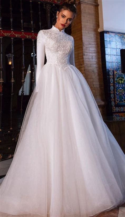 The Most Incredibly Beautiful Wedding Dress Long Sleeves Ball Gown