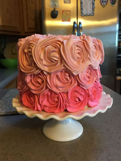Rose Smash Cake Cake Cake Smash Desserts