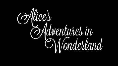 Alices Adventures In Wonderland Trailer 2 Down The Rabbit Hole Youtube