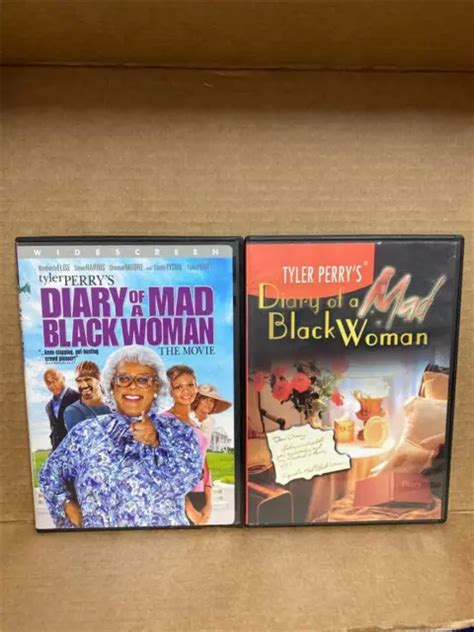 Tyler Perry S Diary Of A Mad Black Woman Dvd Lot The Movie And The Play Picclick