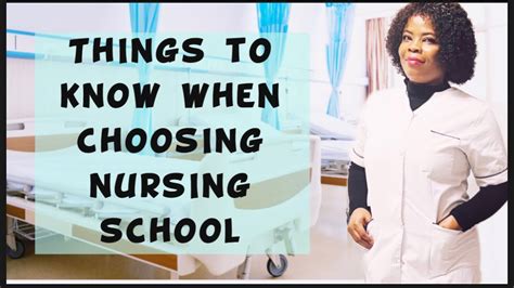 How To Choose The Right Nursing School Livinginpoland Youtube