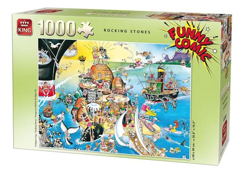 How to create a jigsaw puzzle chart? 1000 Piece Funny Comic Cartoon Capers Jigsaw Puzzle ...
