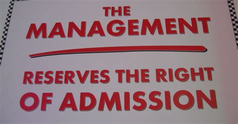 Right Of Admission Reserved Enca