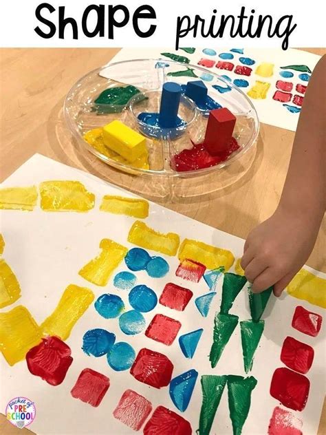 Color Shapes And Sorting 2d Shape Activities For Preschool Pre K And