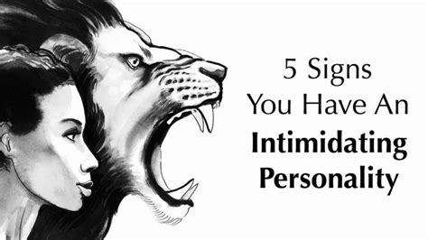 5 Signs You Have An Intimidating Personality | Personality, Strong personality, Intimidation quotes