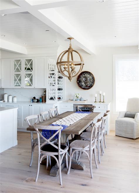 Imagine that dining out could be a sneak peek at a. White Rock - Whole Home Renovation - Beach Style - Dining ...