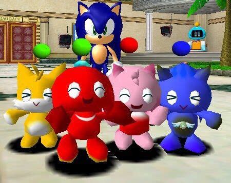 1) how to raise dark and hero chao 2) cool hints + tips 3) chao drive color order 4) some useful tips on how to win chao races, and chao karate tournaments 5) how to successfully breed chao 6) hatching chao 7) pick an animal ***** 1) how to raise dark and hero chao you. Sonic Chao, Tails Chao, Amy Chao & Knuckles Chao