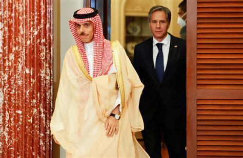 Blinken Saudi Foreign Minister Discuss Iran Nuclear Program The