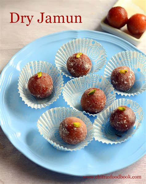 Dry Jamun Recipe With Ready Mix Dry Gulab Jamun Using Mtr Mix Chitra