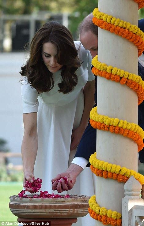 kate middleton reveals her un pedicured toes with prince william during india trip daily mail