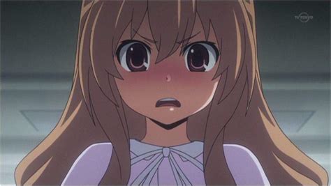Tsundere Anime Girl Blushing