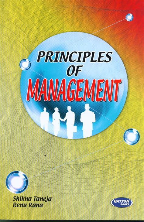 Principles Of Management Book Shikha Taneja Renu Rana 9350142600