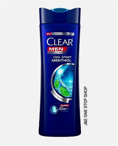 Clear Men Anti Dandruff Shampoo Cool Sport Menthol 275ml For Flaky