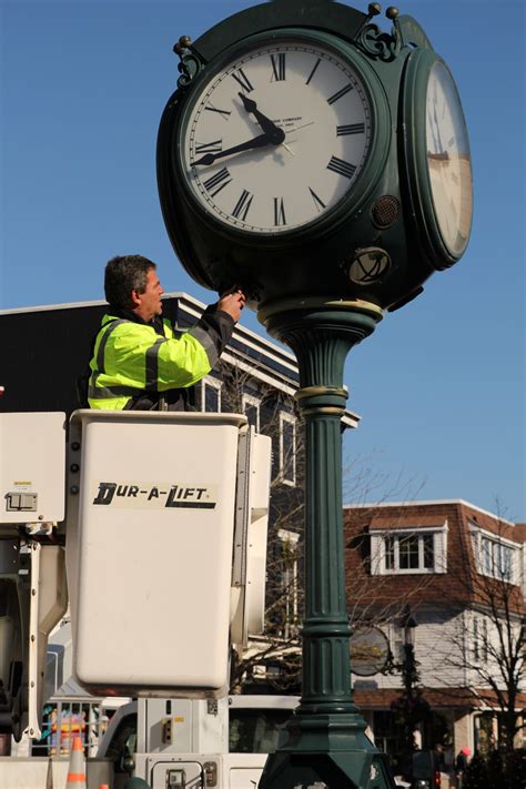 Coastal Clock And Chime Refurbishing Cape May Mall Clock Cooke Cape May