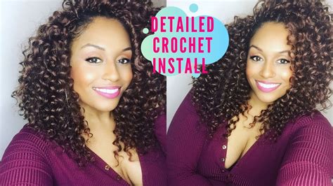 Detailed Crochet Install Freetress Beach Curl Easy To Install No