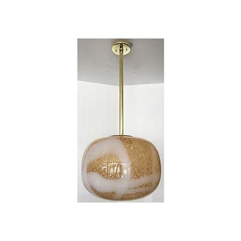 Mid Century Murano Glass Pendant Light Chairish