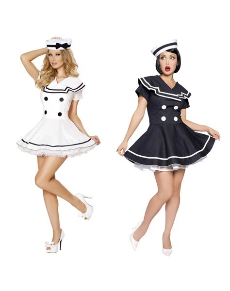 Pin Up Captain Womens Sailor Costume Pin Up Girl