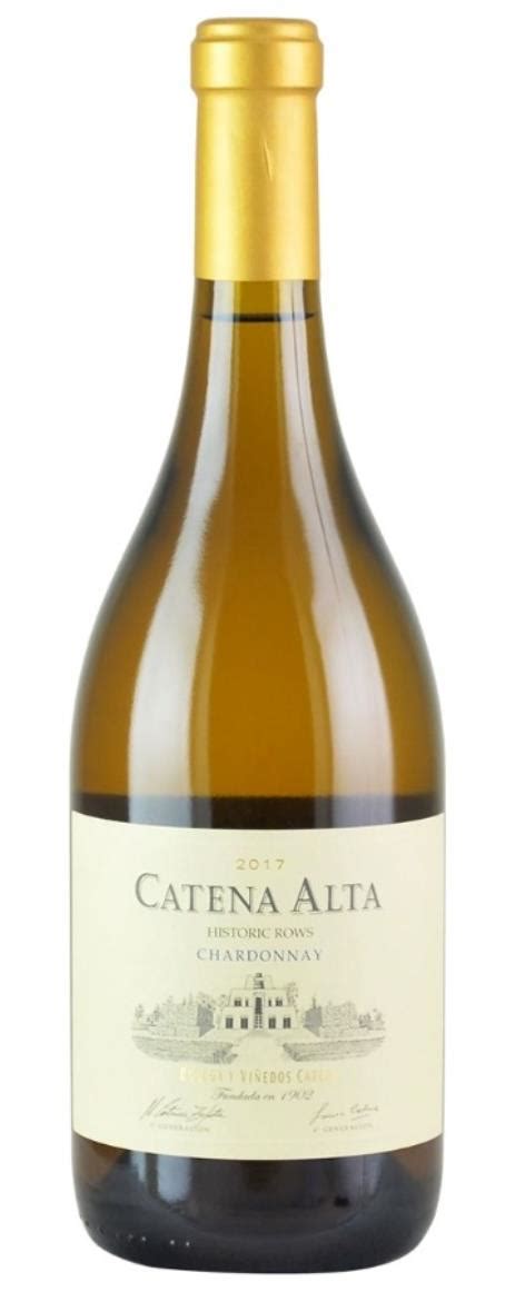 Buy 2017 Bodegas Catena Zapata Catena Alta Chardonnay 750ML Online