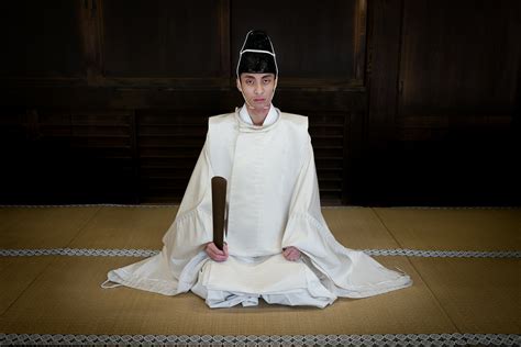 An Intense Looking Shinto Priest In Tokyo — Tokyo Times