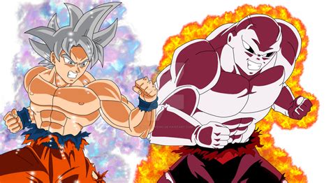 Jiren Vs Goku Mastered Ultra Instinct Aura By Diossupremo On Deviantart
