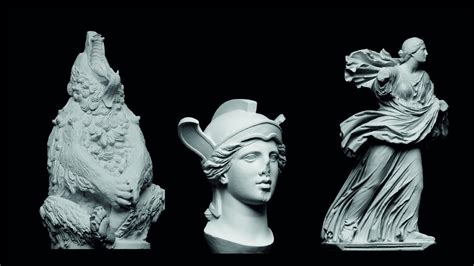 3D Print 18,000 Famous Sculptures, Statues & Artworks: Rodin’s Thinker