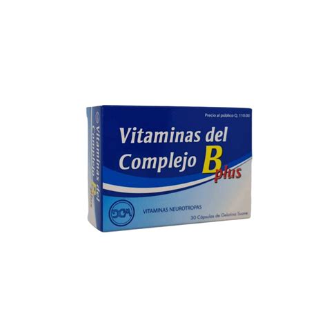 Vitaminas Del Complejo B Plus Droguería Y Farmacia La Paz