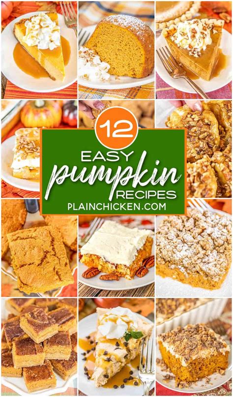 best pumpkin recipes plain chicken