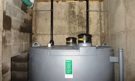 900 Gallon Residential Oil Tank Installation