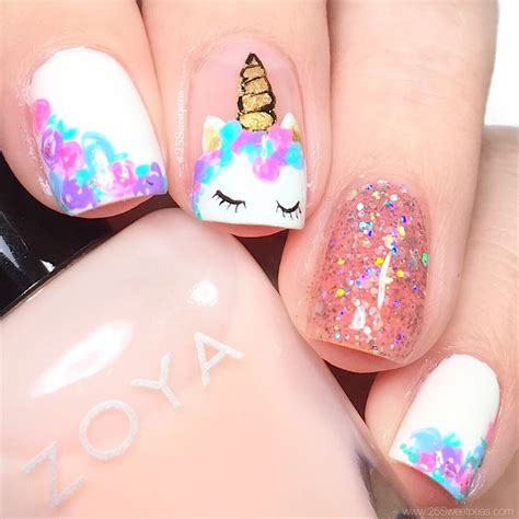 Unicorn Inspired Cute Unicorn Nails Designs That Are Magical