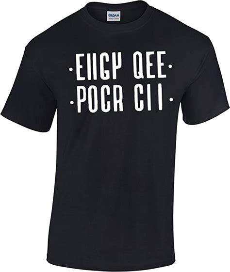 Eiigy Qee Pocr Cii Hidden Message Fuck Off T Shirt