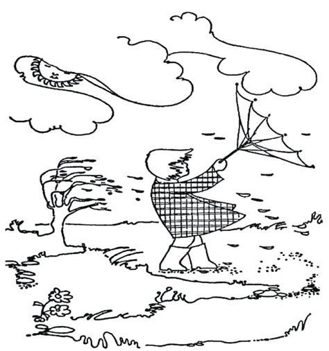 It's hard to remember that the earth actually does warm up again when there is nothing but dreary, cold days to endure. Windy Weather Coloring Pages at GetColorings.com | Free ...
