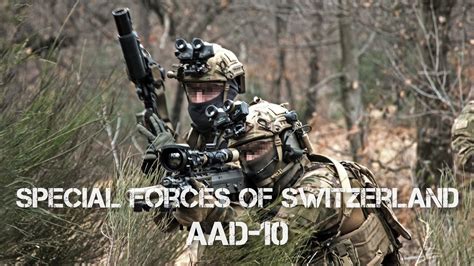 Special Forces Of Switzerland Armee Aufkl Rungsdetachement Youtube