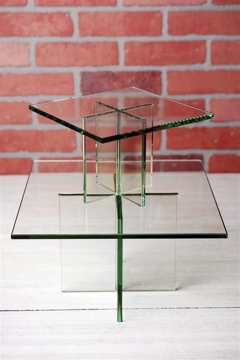 Clear Glass Plate Display Stand 11 75 X7