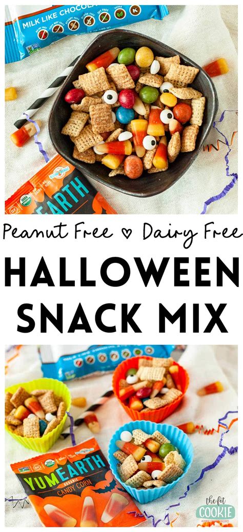 Spooky Halloween Snack Mix Gluten Free • The Fit Cookie
