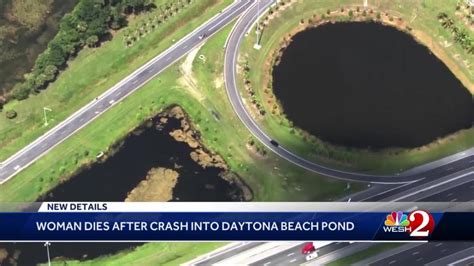 Woman Dies After Crash Into Pond