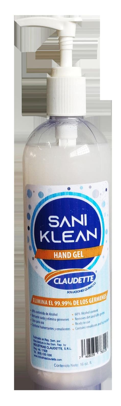 Sani Klean Hand Sanitizer 16oz Dfl Importers