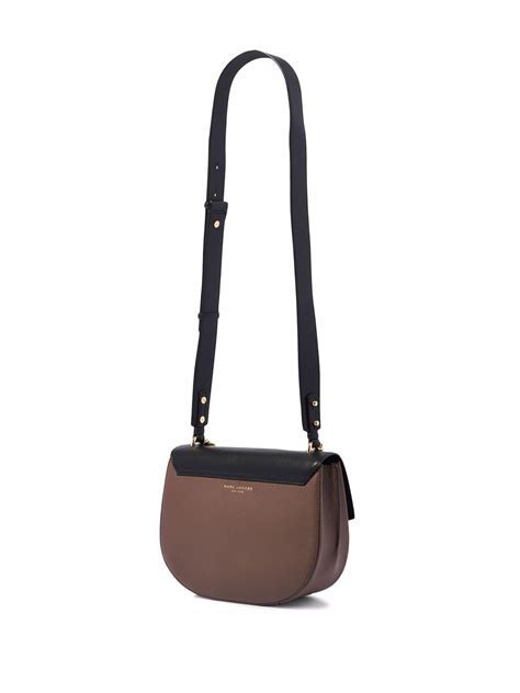 Shop Marc Jacobs The Tuck Lock Saddle Bag With Express Delivery Farfetch