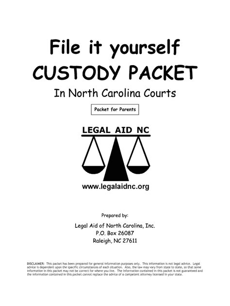 Emergency Custody Form Nc Fill Out And Sign Online Dochub