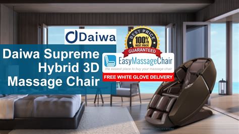Daiwa Supreme Hybrid Massage Chair Youtube