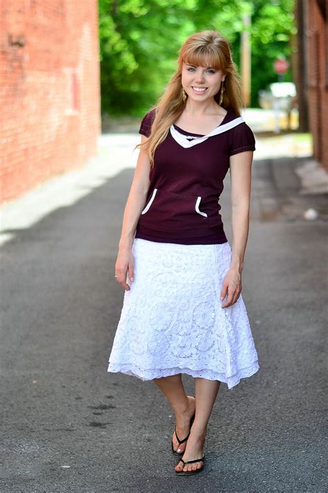 Fresh Modesty Dressing Down Lace Skirt Hood